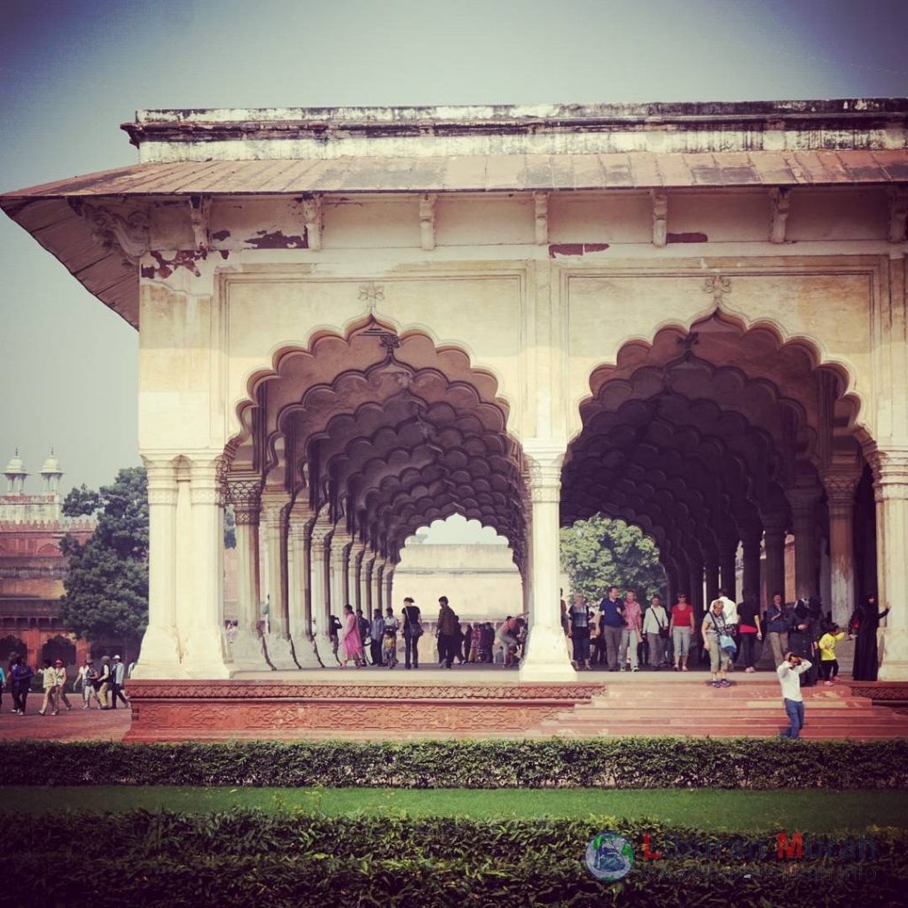 Detail Arsitektur Agra Fort